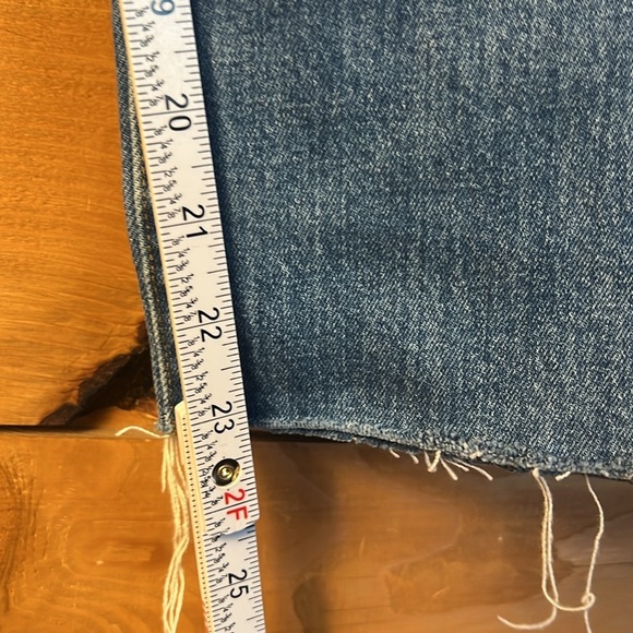 We The Free Free People Denim Skinny Jeans Size‎ 30 Frayed Hem Charcoal Black - Picture 4 of 11